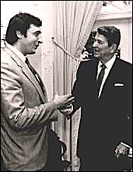 Президент Рейган и Ярым-Агаев